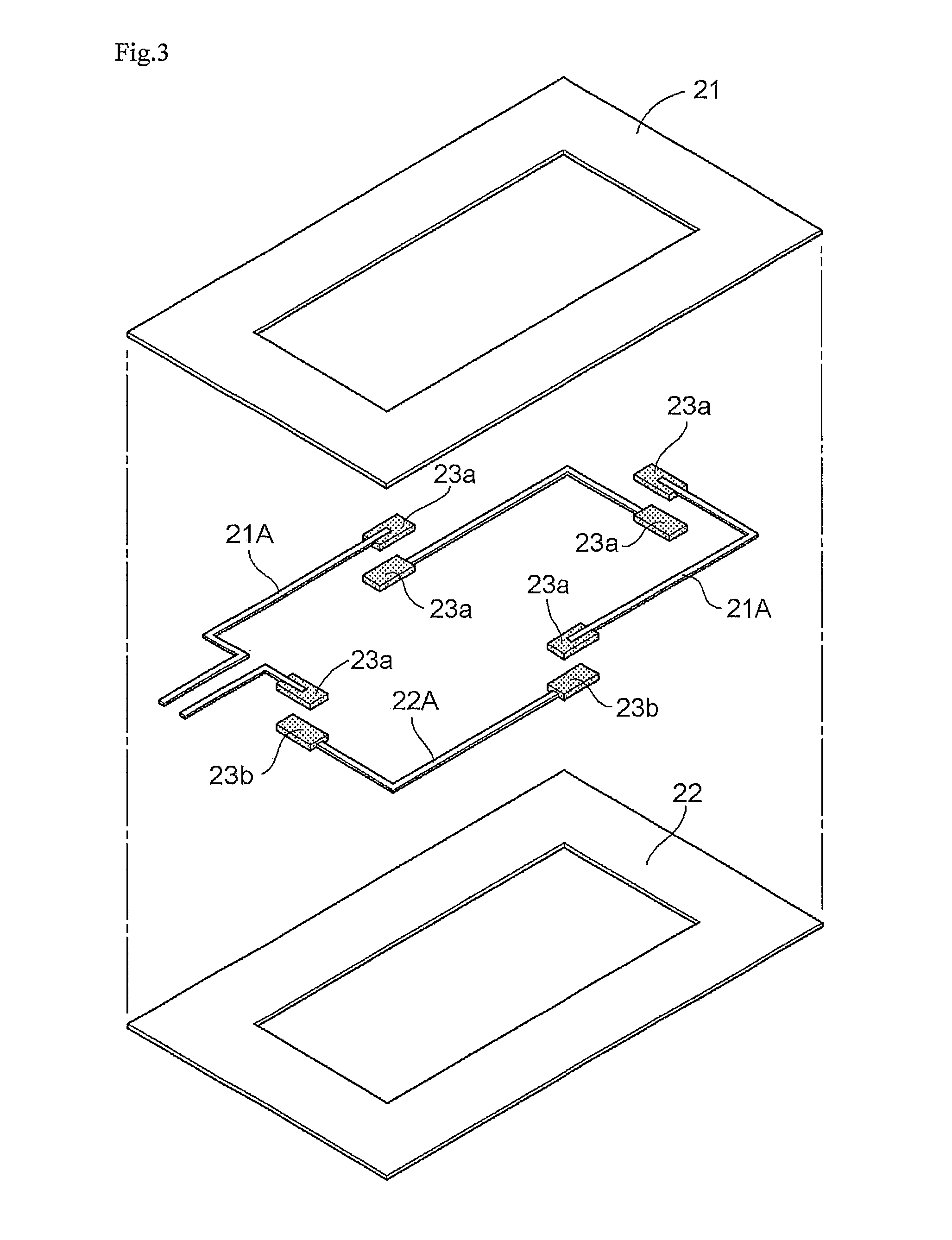 Pressure detection unit and information input device having the pressure detection unit