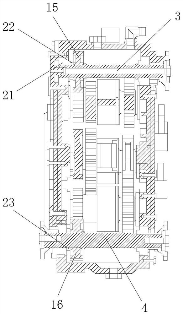 Multi-gear adjustable gearbox