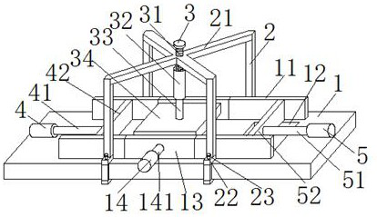 Hammer pounding and peeling device for wheat flour production