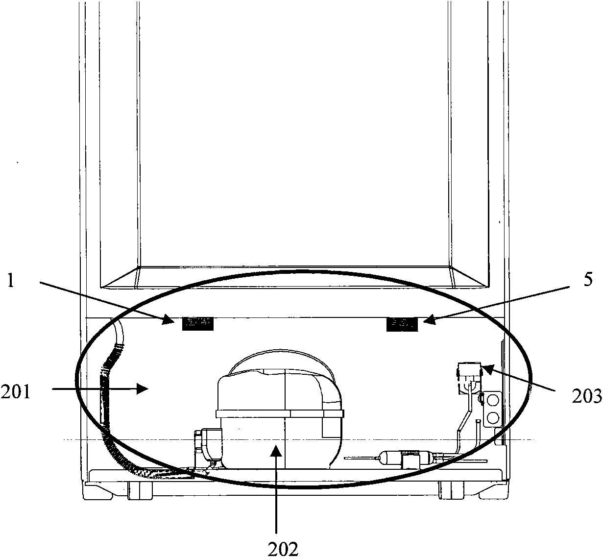 Refrigerator and automatic fire alarm method thereof