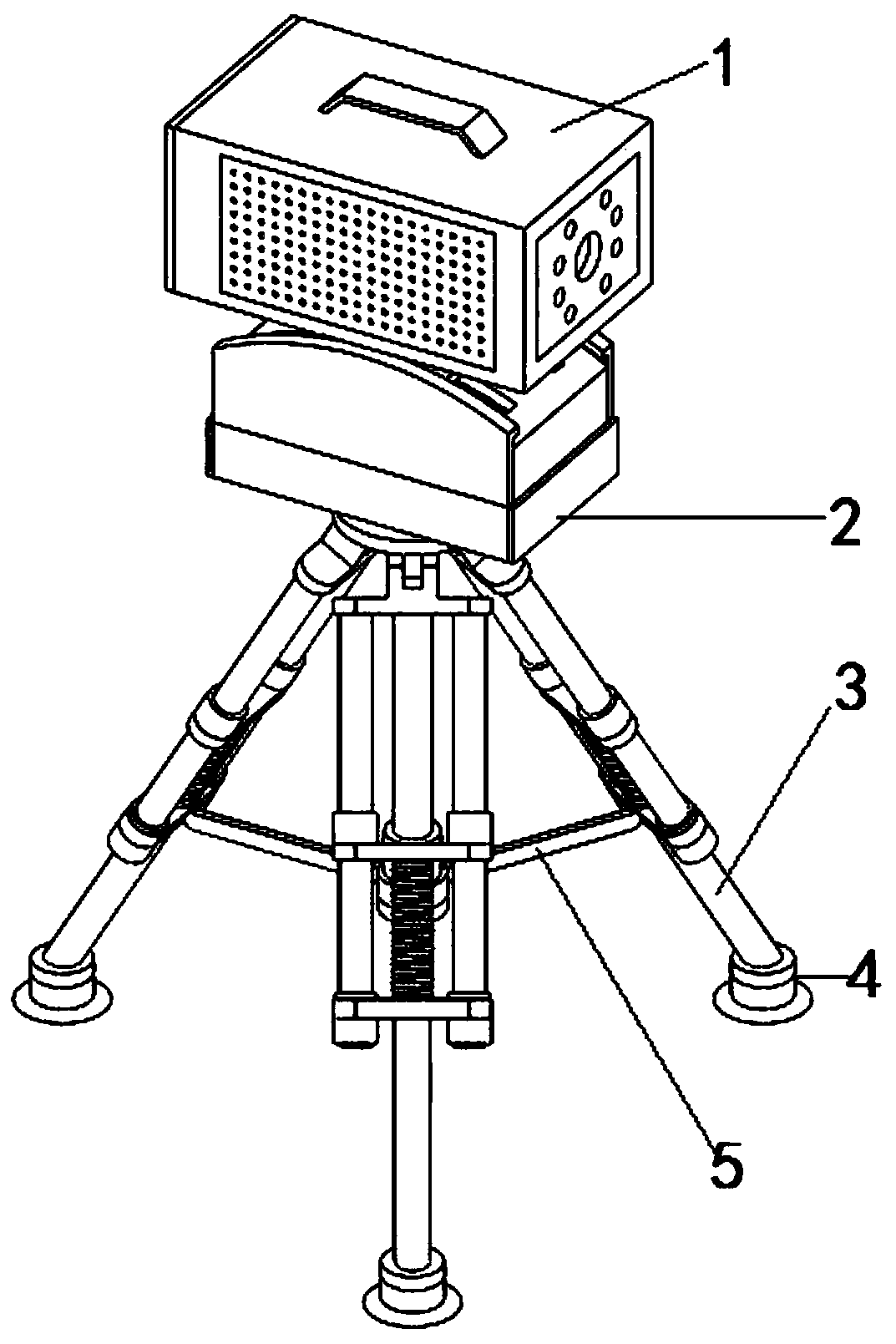 Explosive remote imaging monitoring system and monitoring device