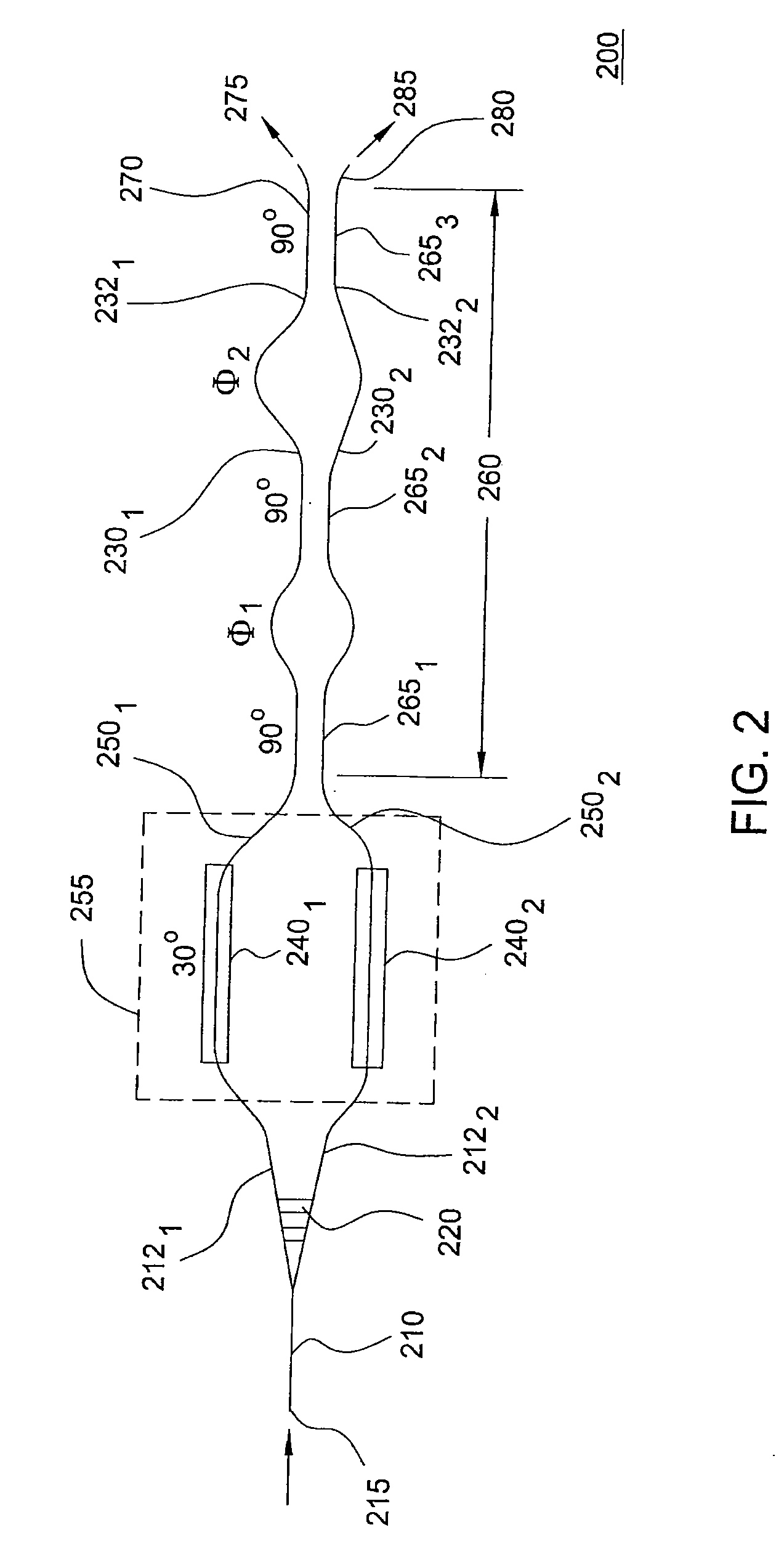 Integrateable Optical Interleaver and De-Interleaver