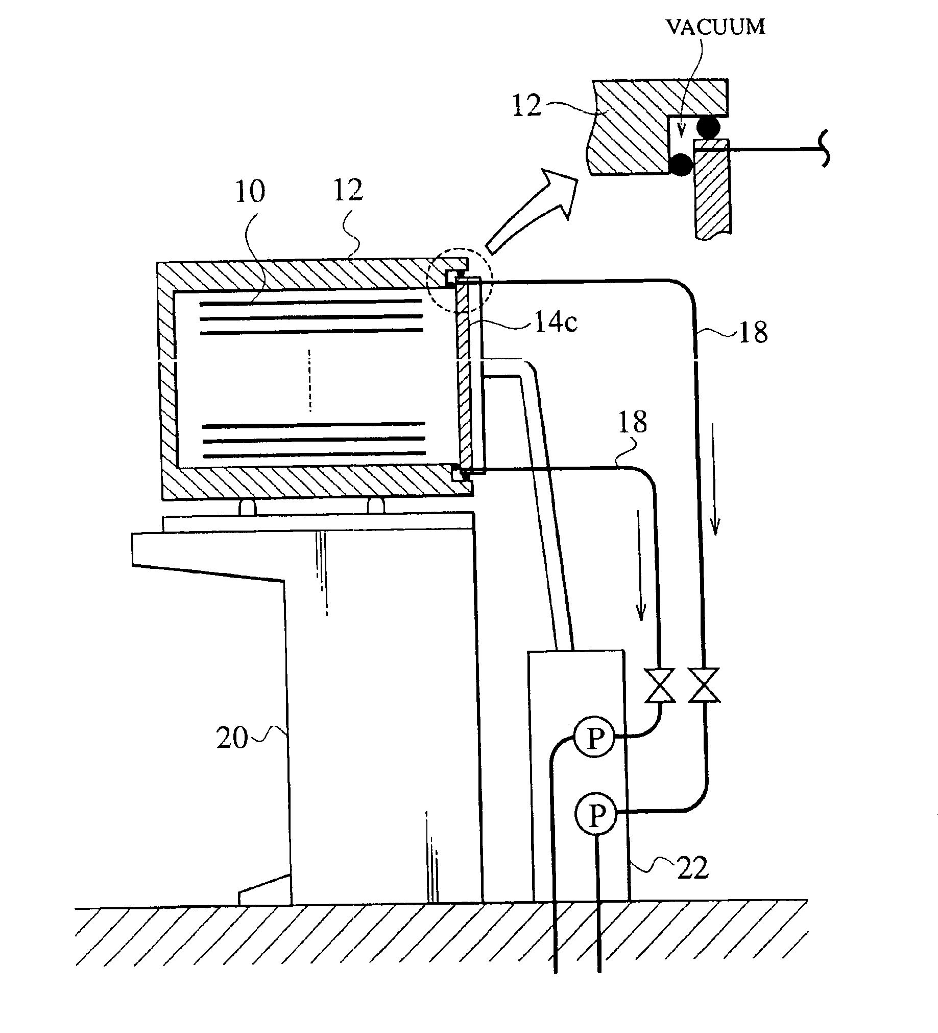 Wafer container