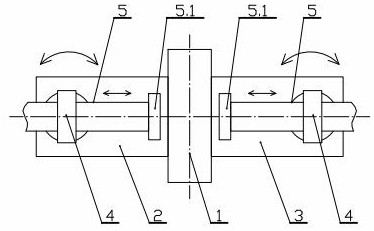 An out-of-position movable hinge seat of a hanging net rod for safely erecting a falling object protection net