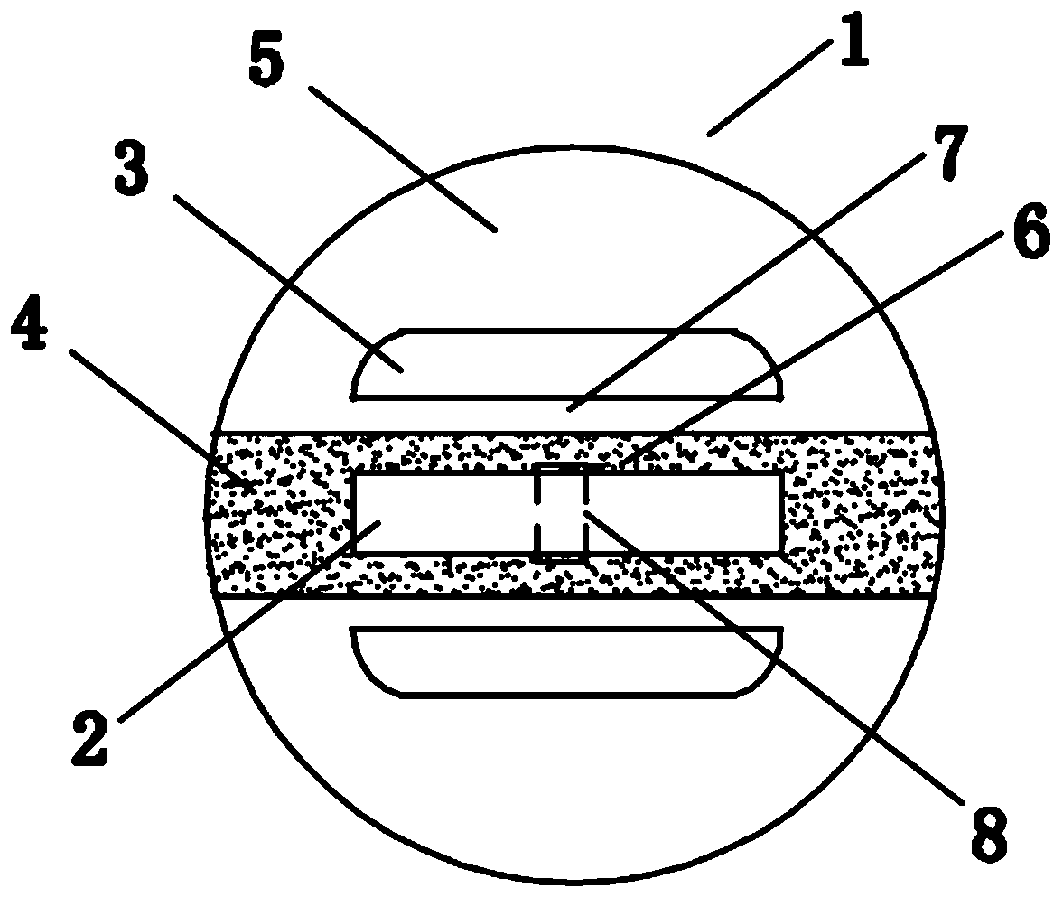 Thermal bimetal tension driver and preparation method thereof