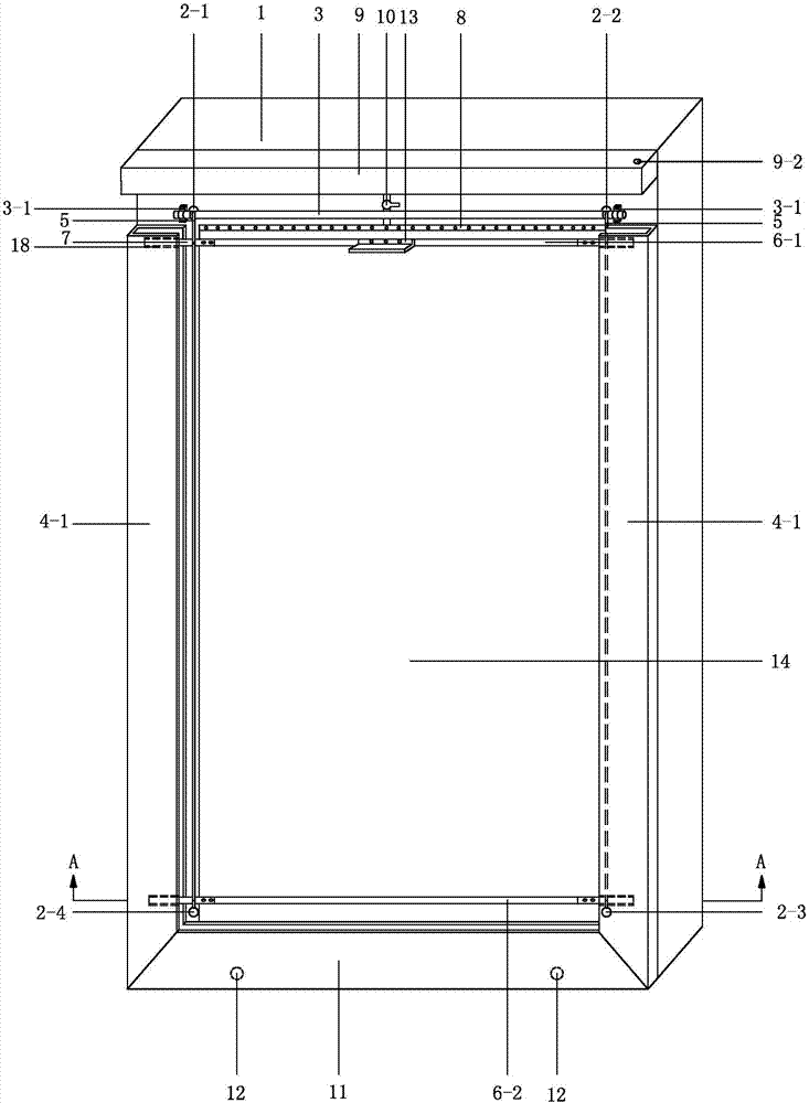 Glass window dual-face cleaner