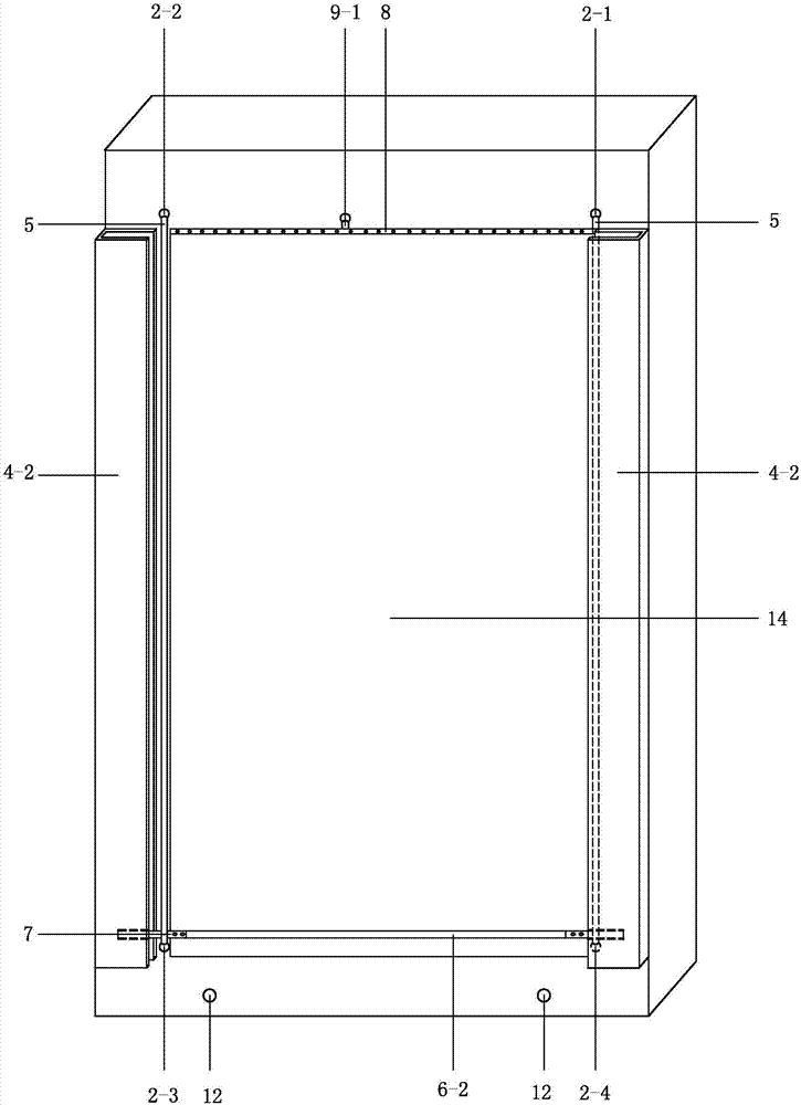 Glass window dual-face cleaner