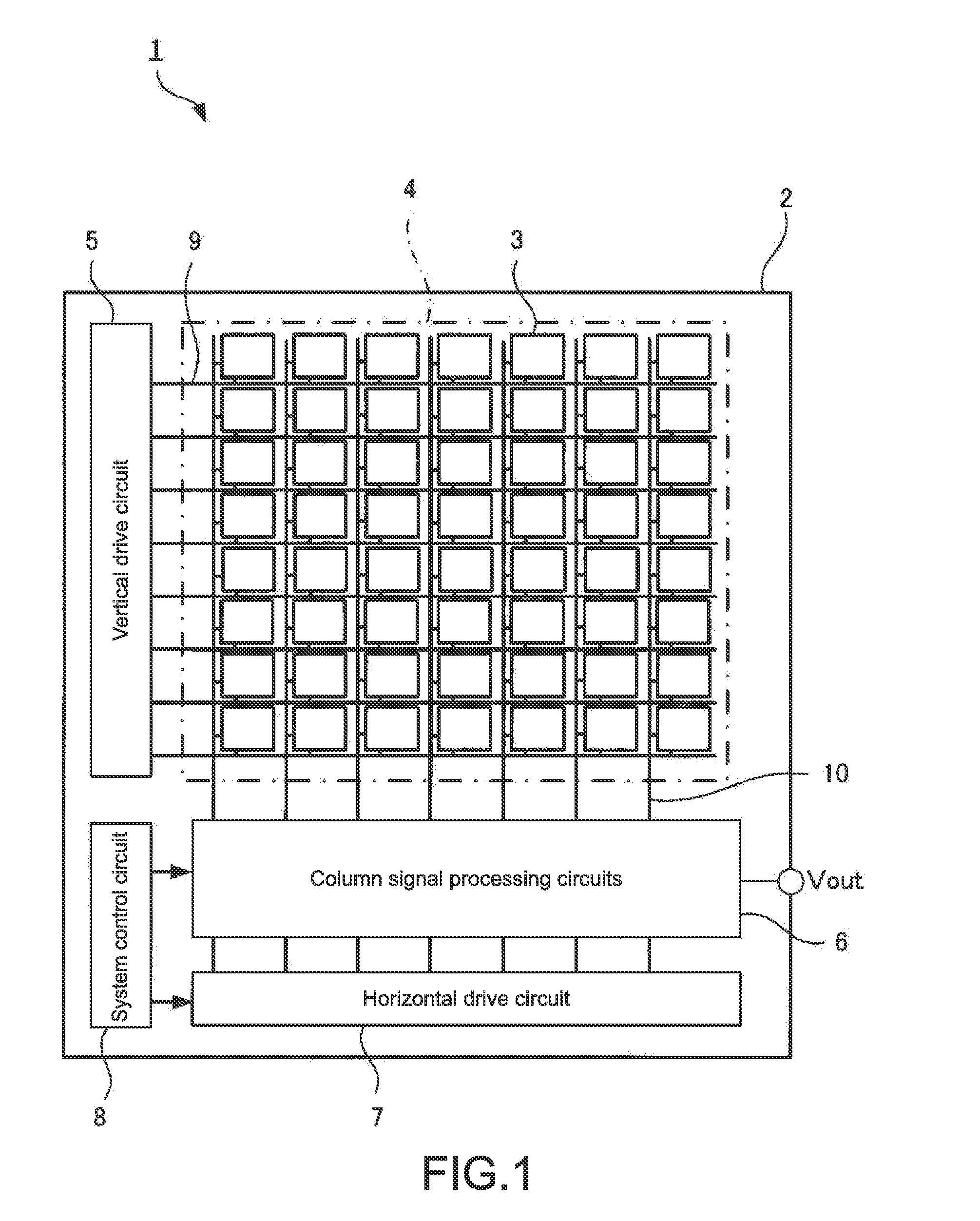 Sold-state imaging device and electronic apparatus