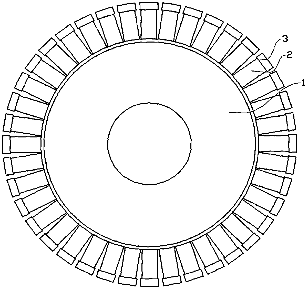 Method for preventing blades of whole turbine impeller of high temperature alloy from under-casting