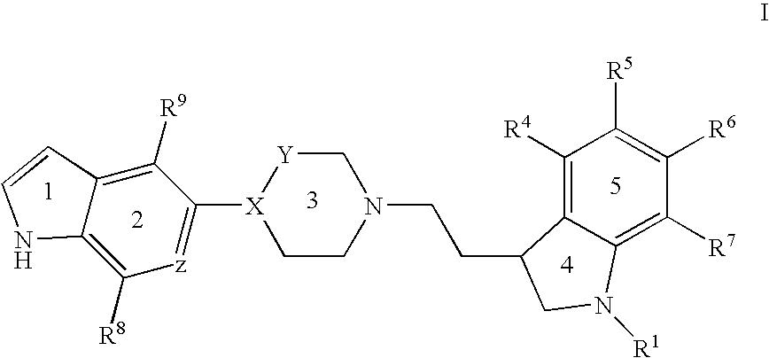 Novel 2,3-dihydroindole compounds