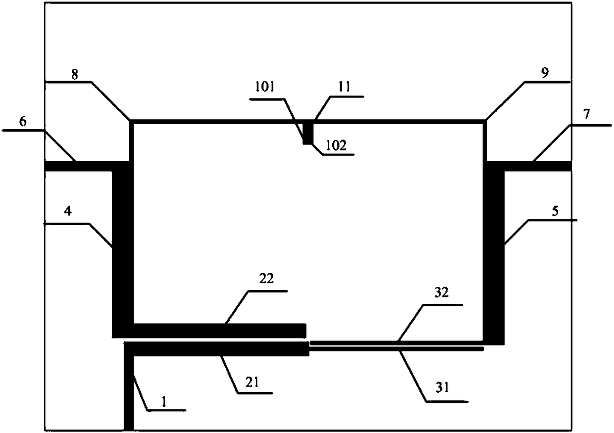 Anti-phase Unequal Power Splitter Based on Parallel Coupling Structure