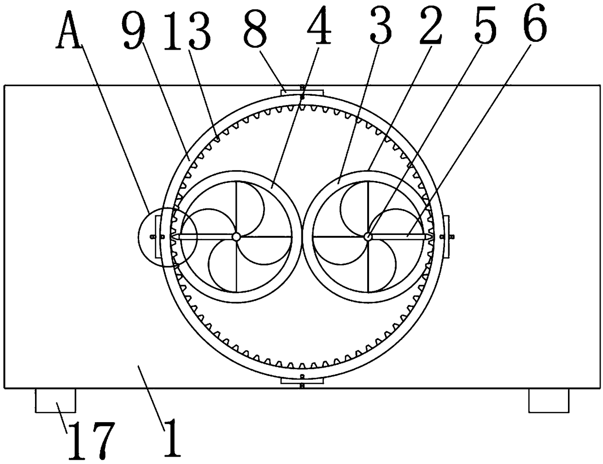 Electronic information anti-interference device