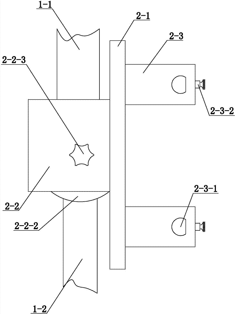 Positioning device for force line measuring angle of osteotomy around knee