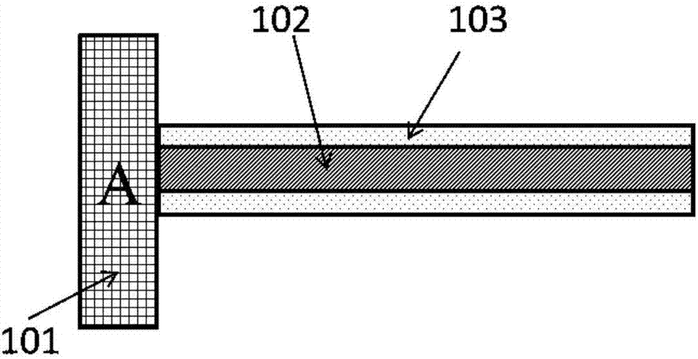 Resonant frequency based composite cantilever beam mechanical parameter measurement method and device