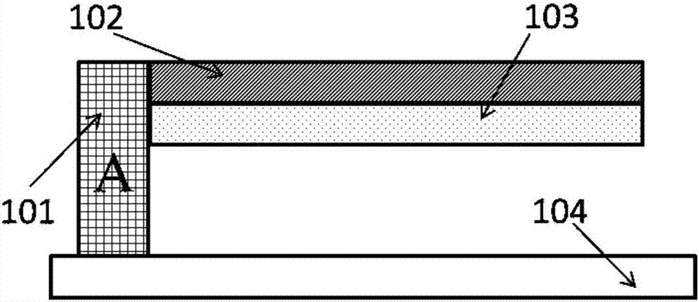 Resonant frequency based composite cantilever beam mechanical parameter measurement method and device