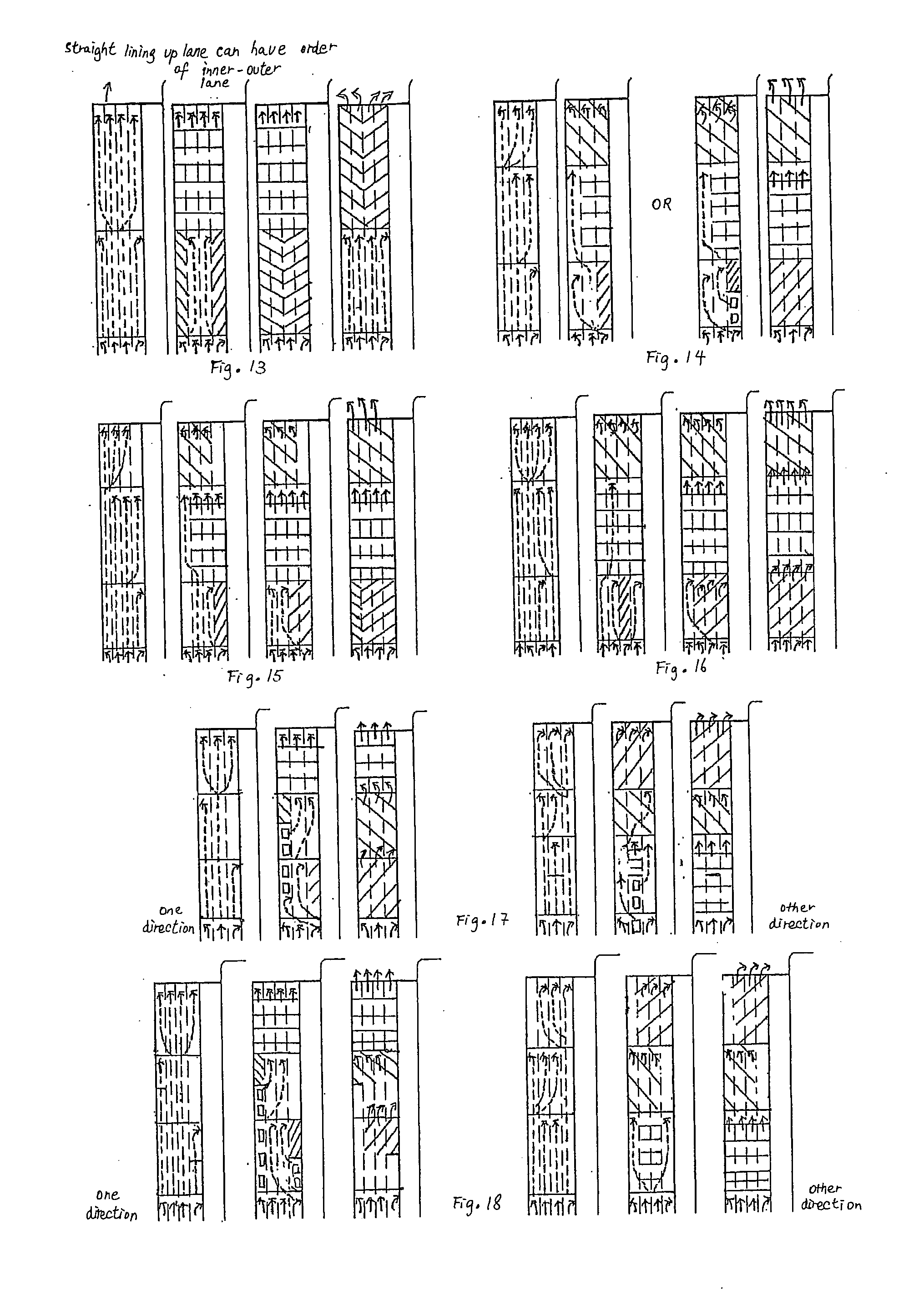 Road traffic control method and traffic facilities