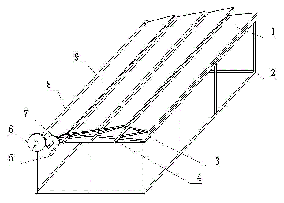 Tomato transportation press-resistant interlayer turning plate table and formed tomato harvesting car hopper