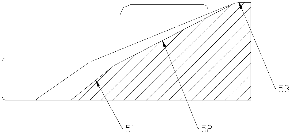 Nail pushing plate adaptive to suturing nail, and manufacture method