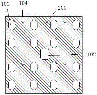 Surface mounting type RGB-LED (Red, Green and Blue-Light Emitting Diode) packaging module integrating IC (Integrated Circuit)