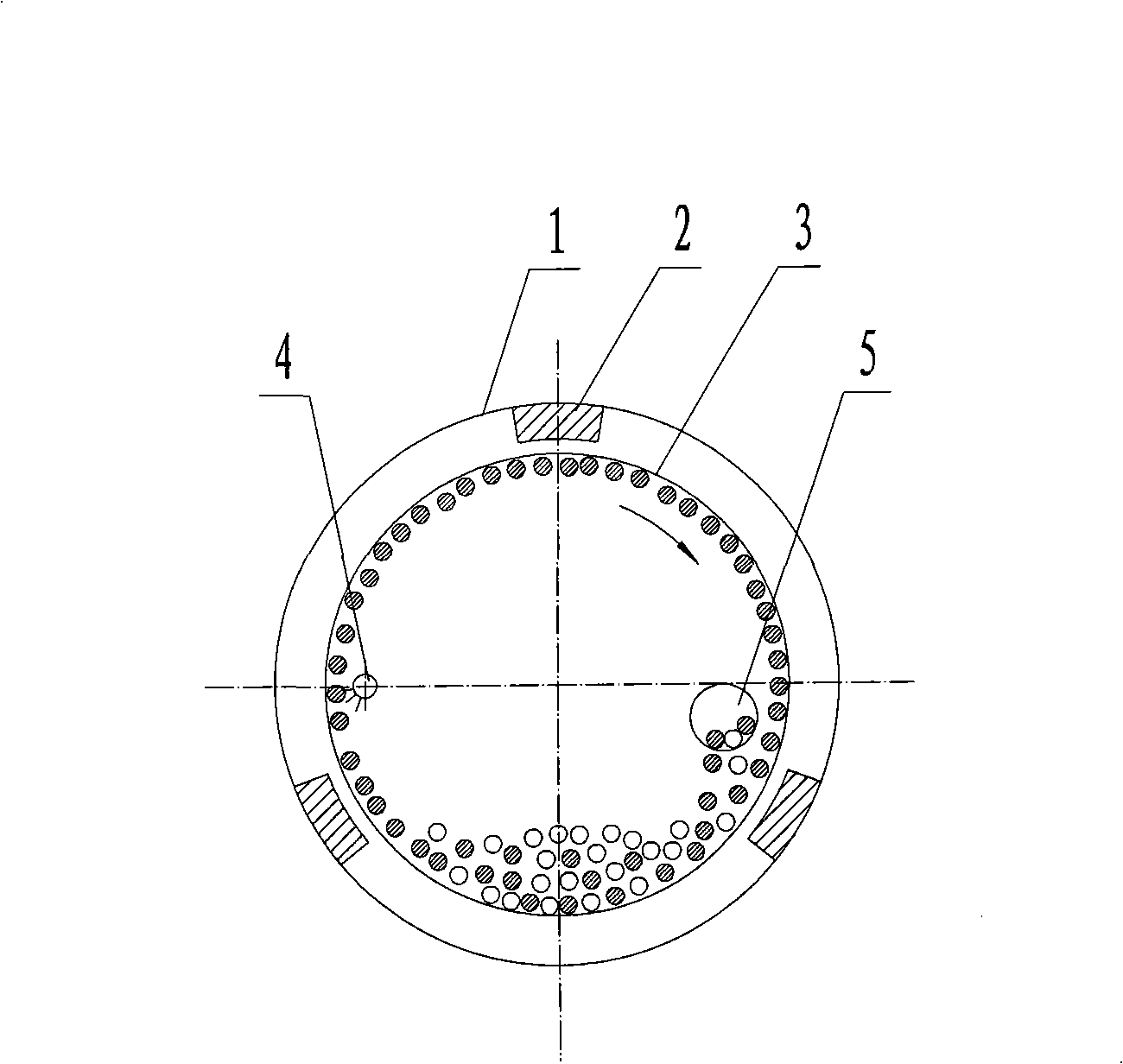 Beneficiation method and apparatus for fine granule attractive mineral