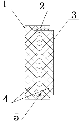 Efficient thermal insulation door for oven