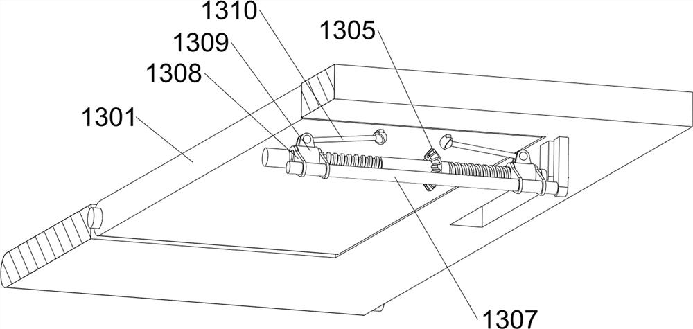 Knee operation auxiliary bed for orthopedics department