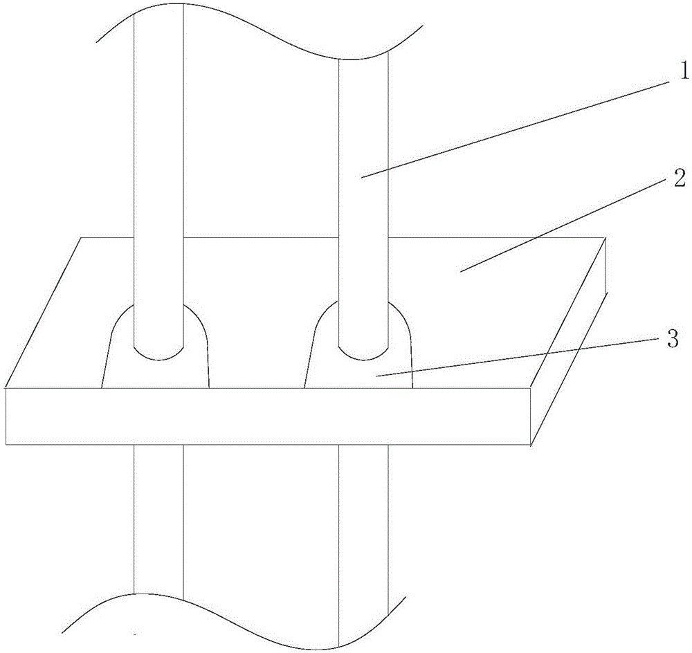 Environmentally-friendly noise reduction structure of VRV (Variable Refrigerant Volume) air-conditioning system and construction method thereof