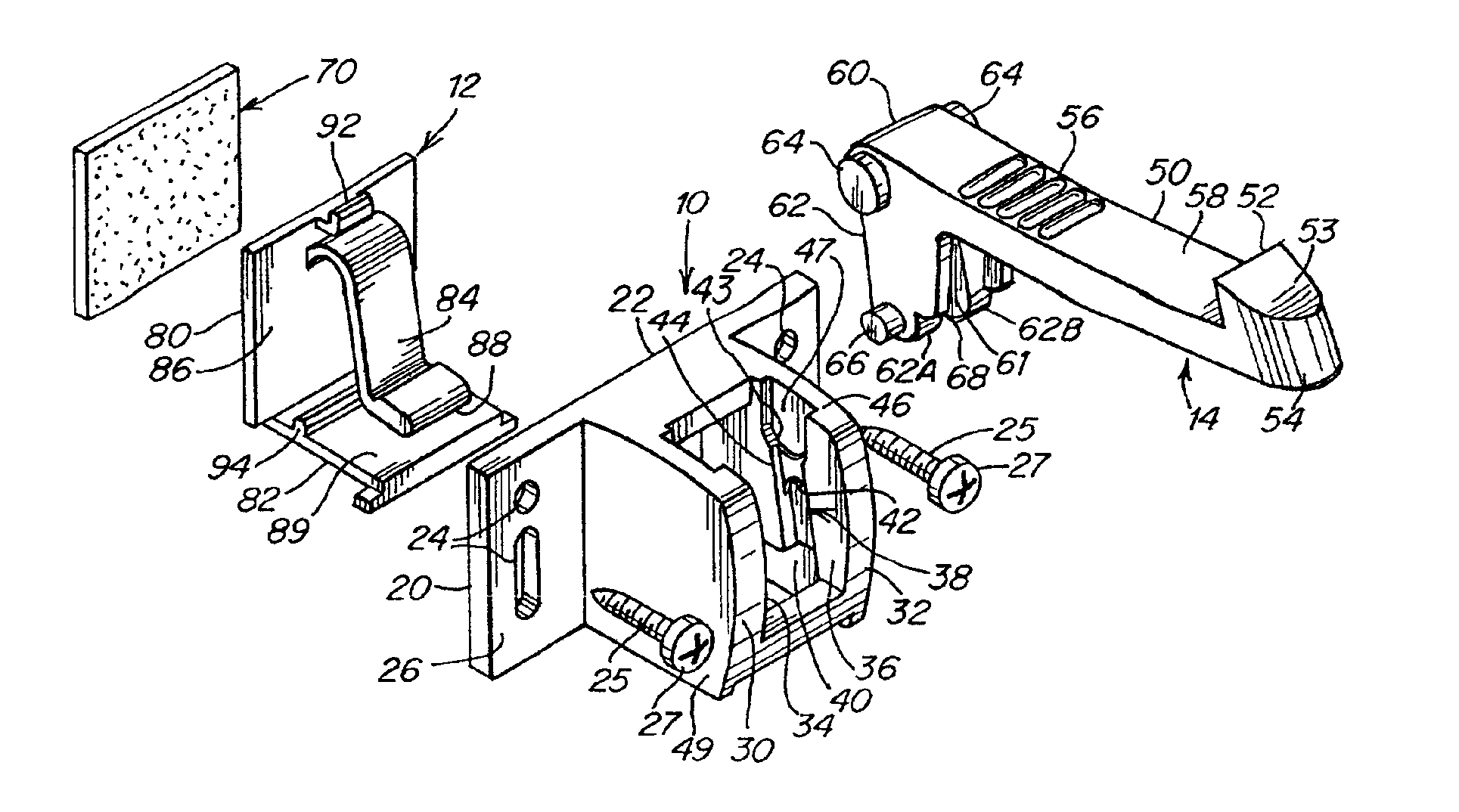 Cabinet latch