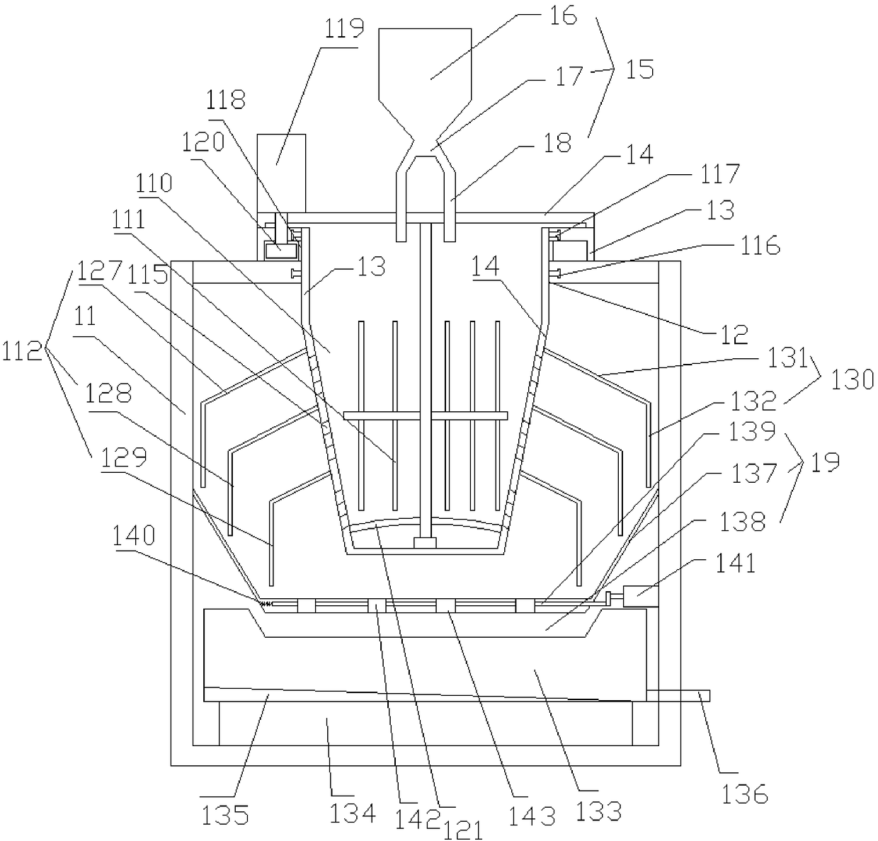 A kind of preparation method of neutron absorbing composite material with high neutron absorption rate