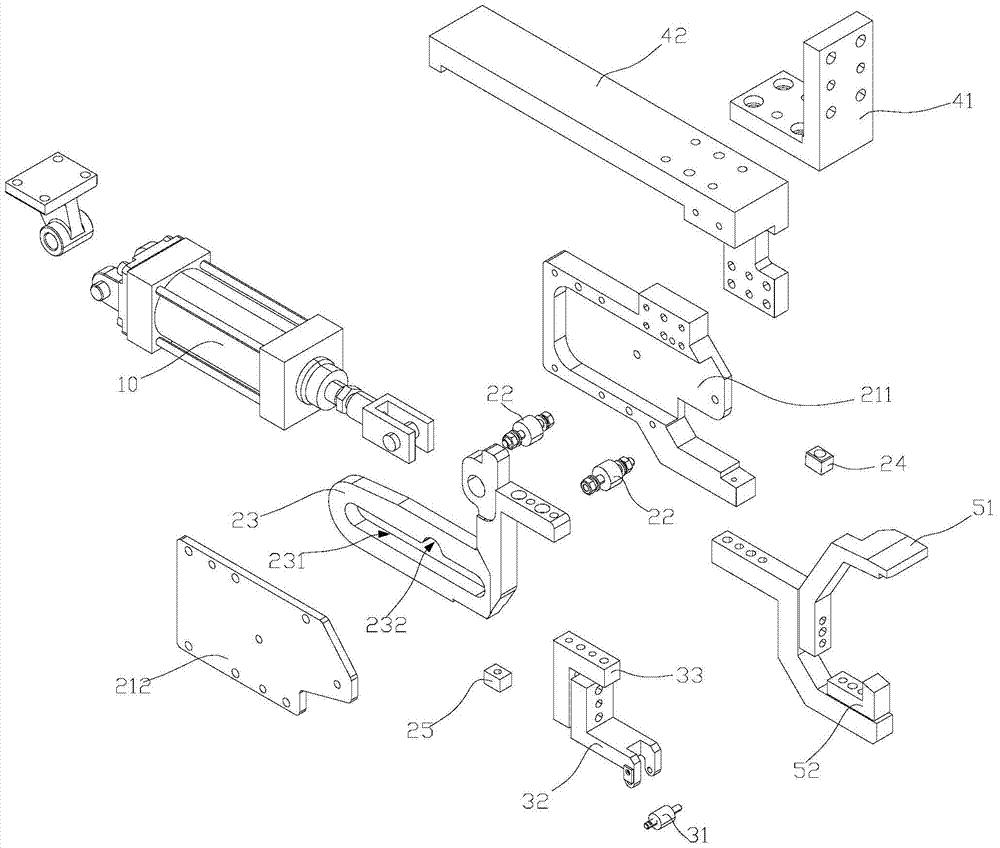 Automatic pre-bending mechanism for pre-installed buckles