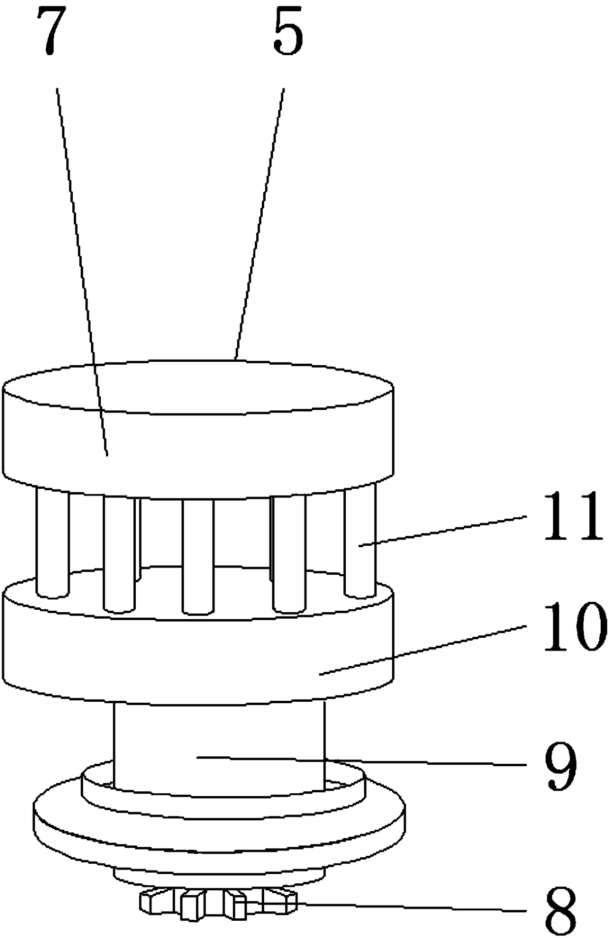 Intelligent automatic spraying unit based on digital bus and spraying method thereof