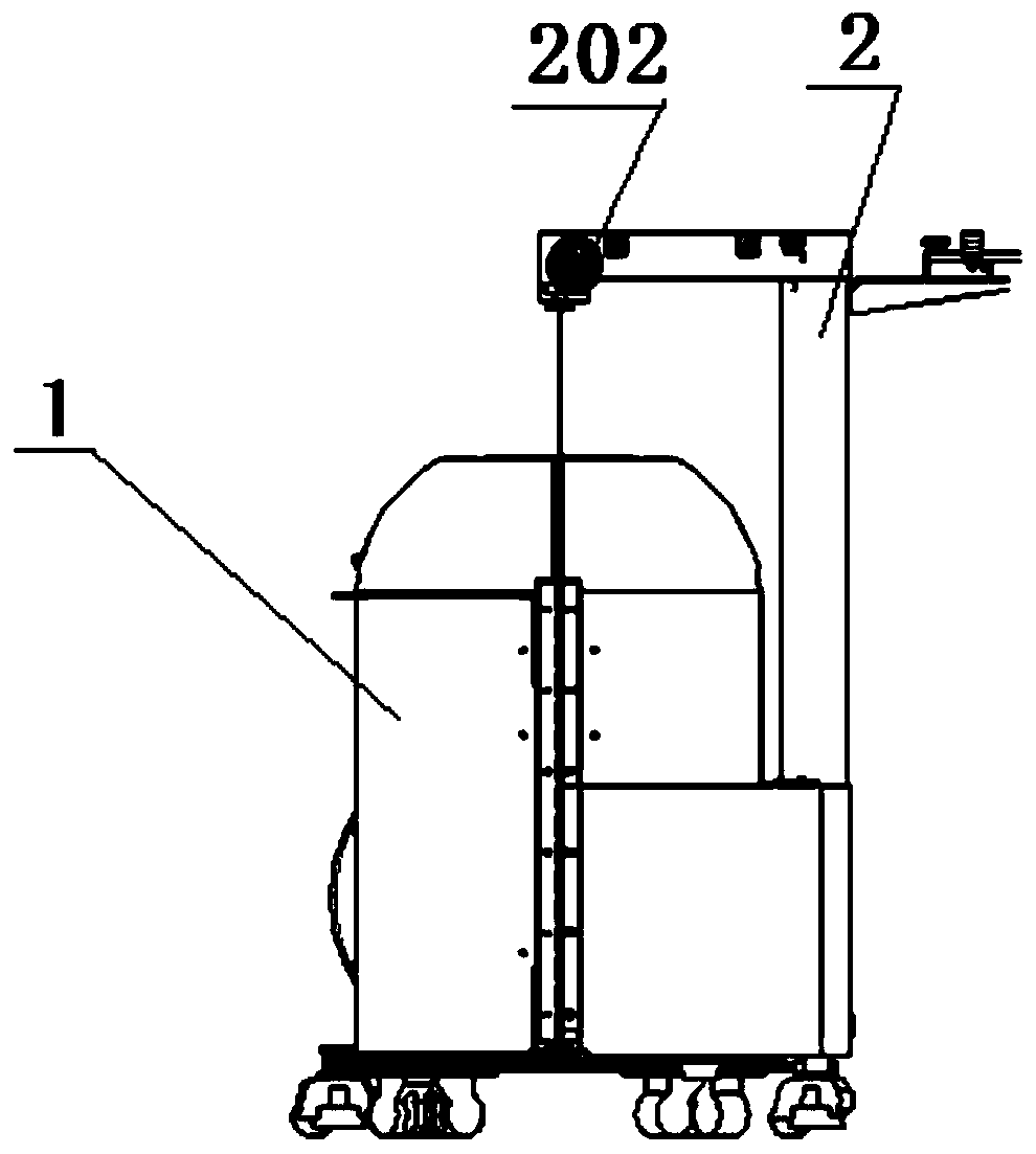 A heating type wire supply machine