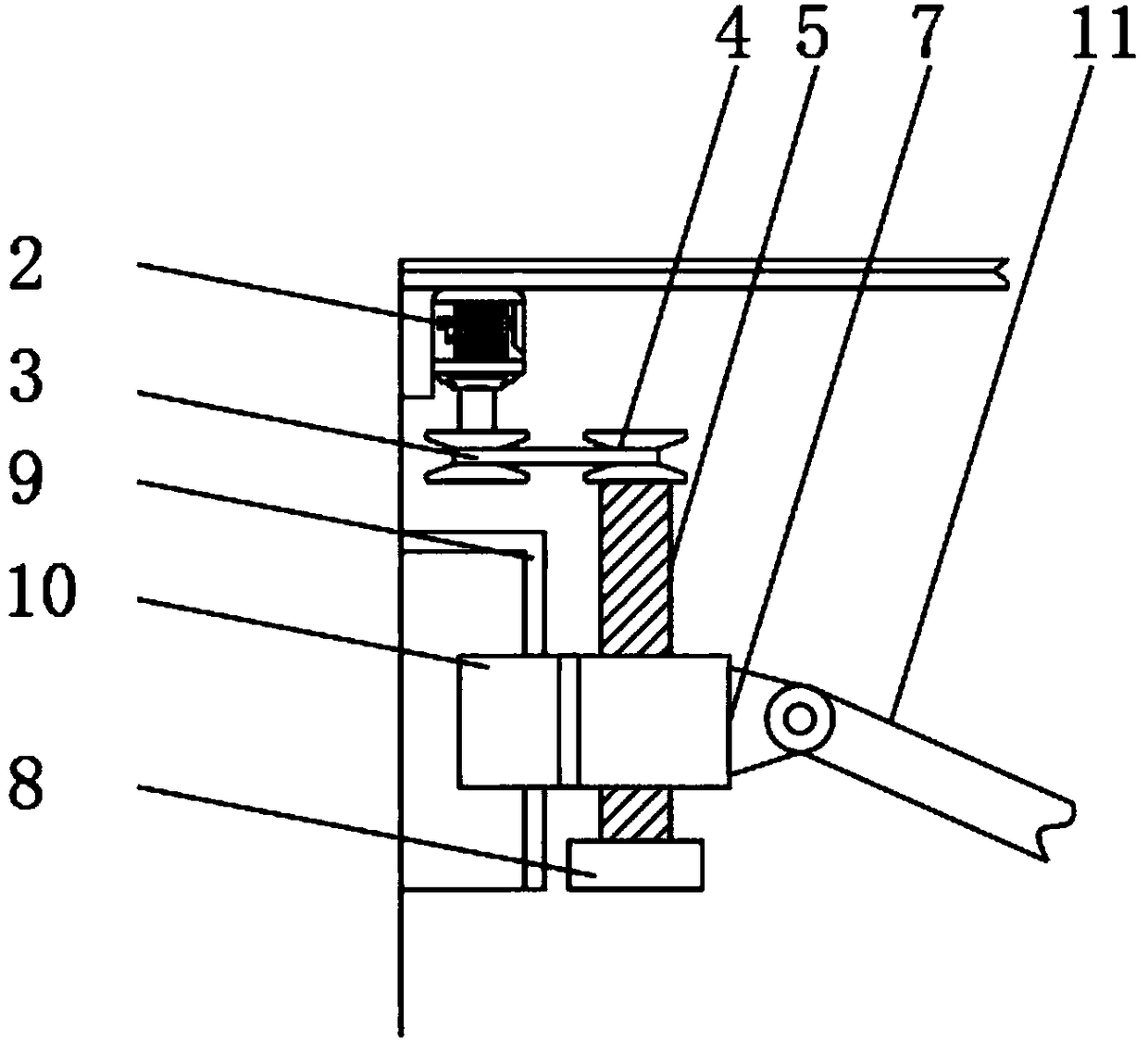 Forged piece fine machining clamp