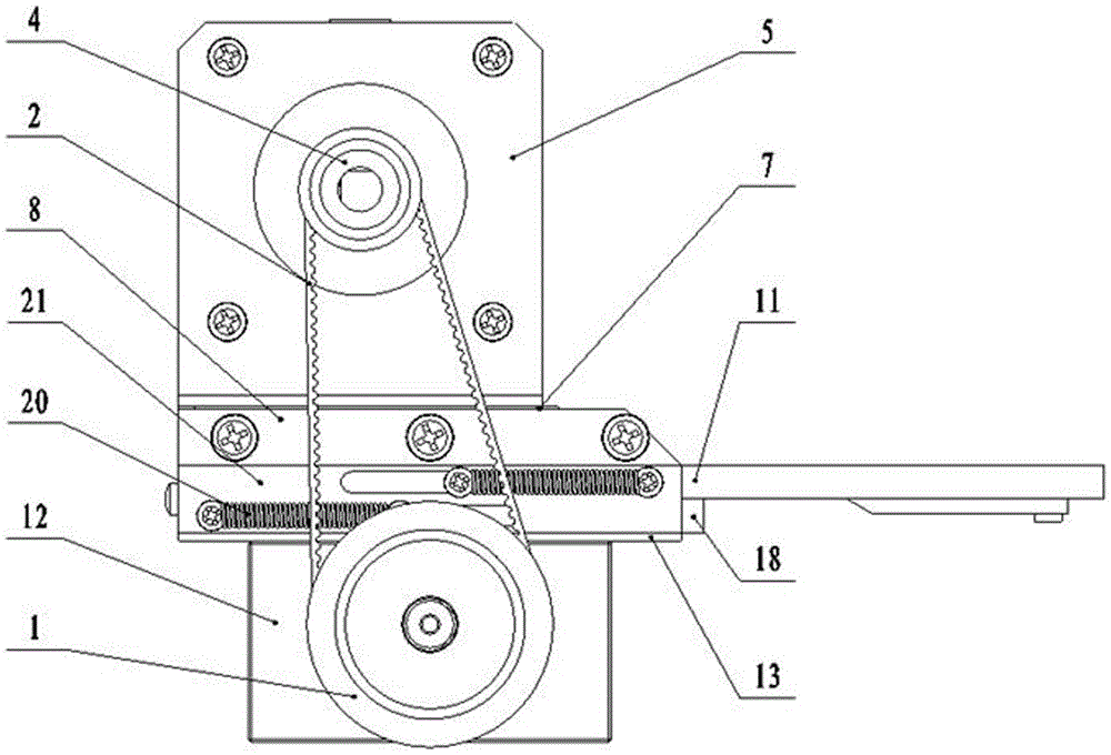 Shearing device of automatic wire harness binding equipment