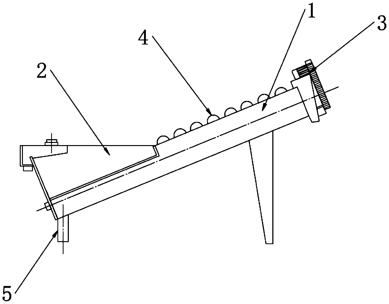 Efficient spiral sandstone washer with self-setting micro-washing function