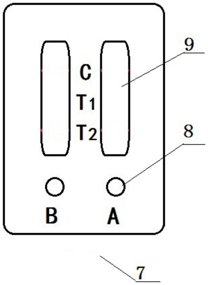 Novel coronavirus neutralizing antibody detection test paper