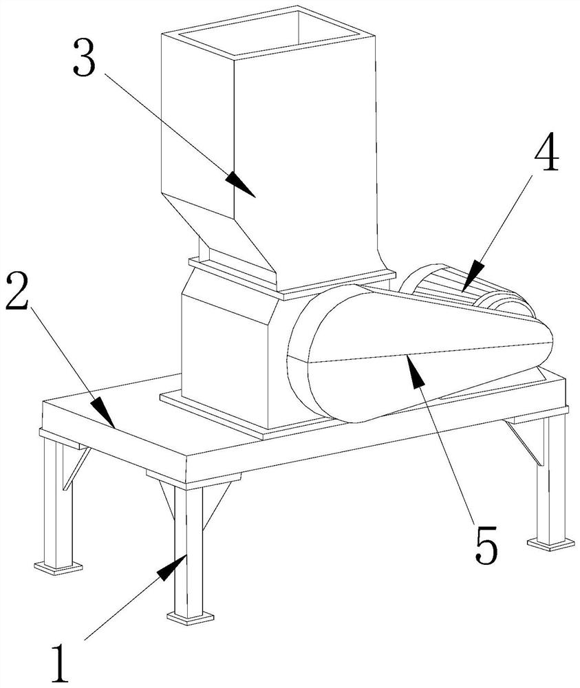 Waste collecting and treating equipment of elevator