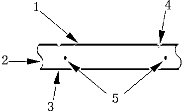 LED chip cutting method and LED chip manufactured by same