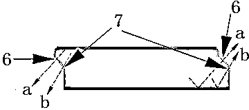 LED chip cutting method and LED chip manufactured by same