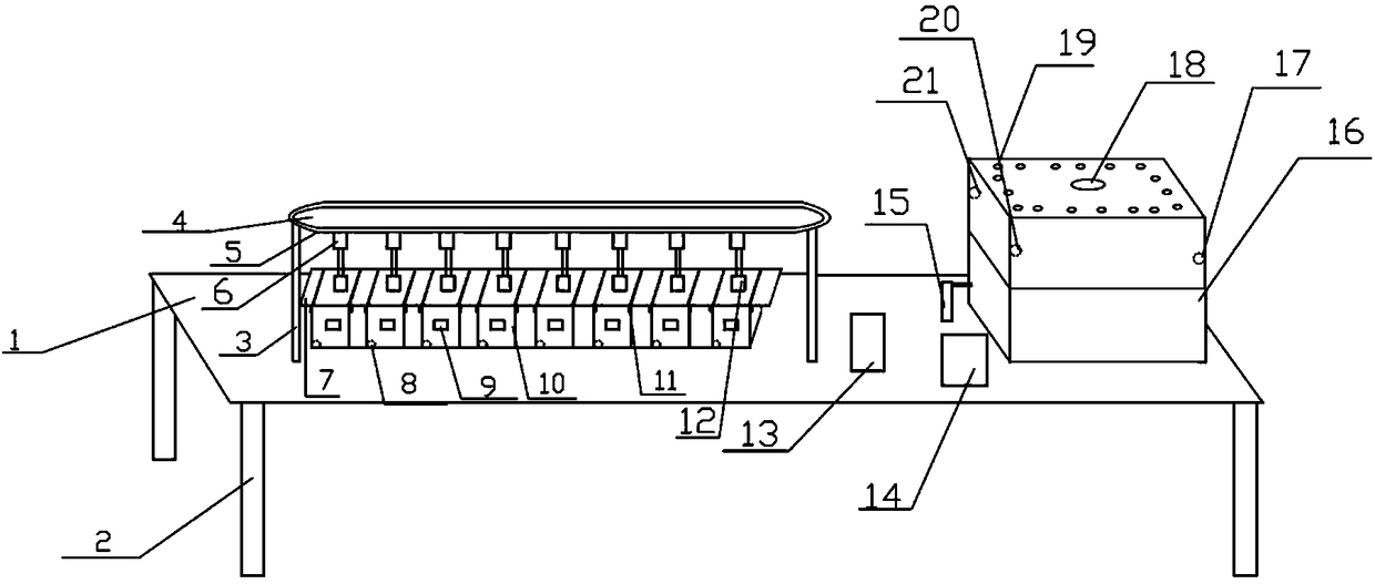 Cold-resistance device for anti-cancer traditional Chinese medicine seed and co-grown platform type device