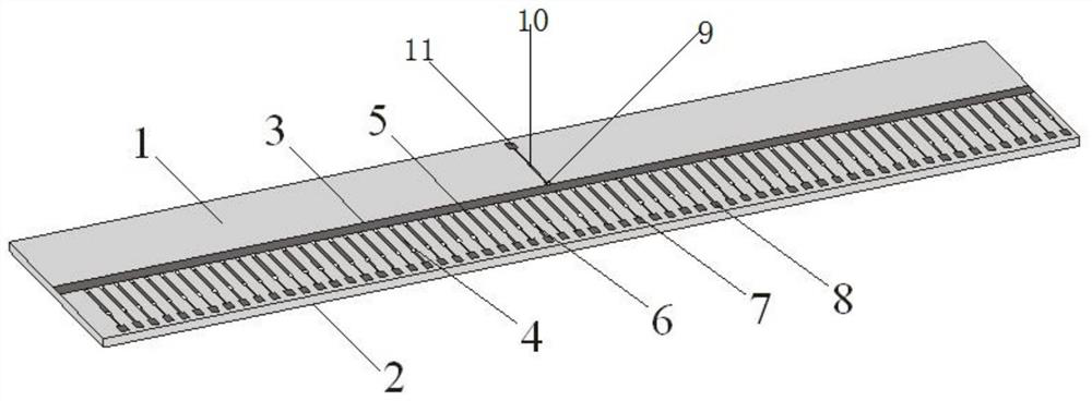 Reconfigurable dual-beam periodic leaky-wave antenna