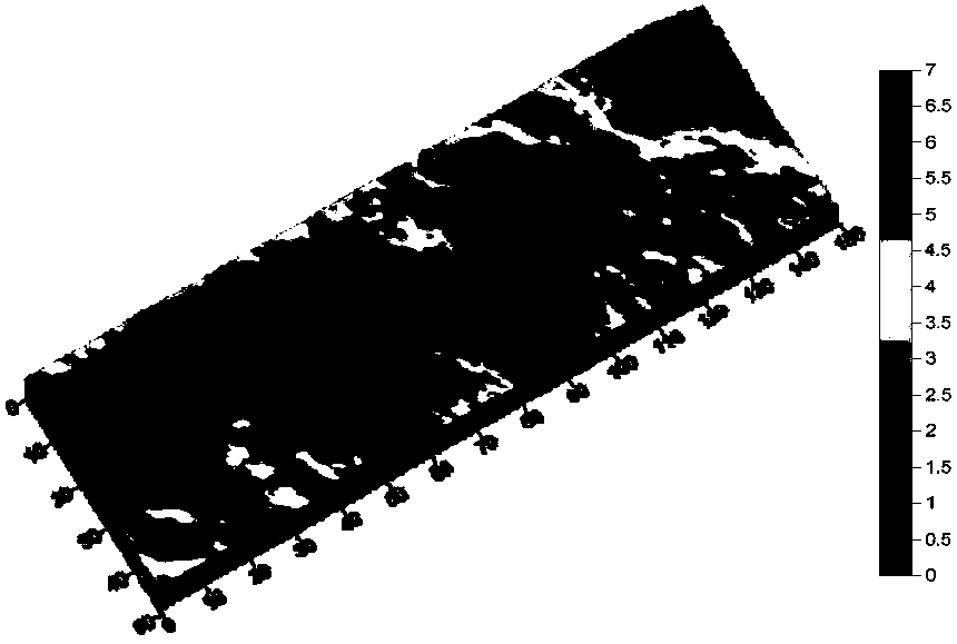 Acid corrosion crack etching morphology and flow conductivity testing method