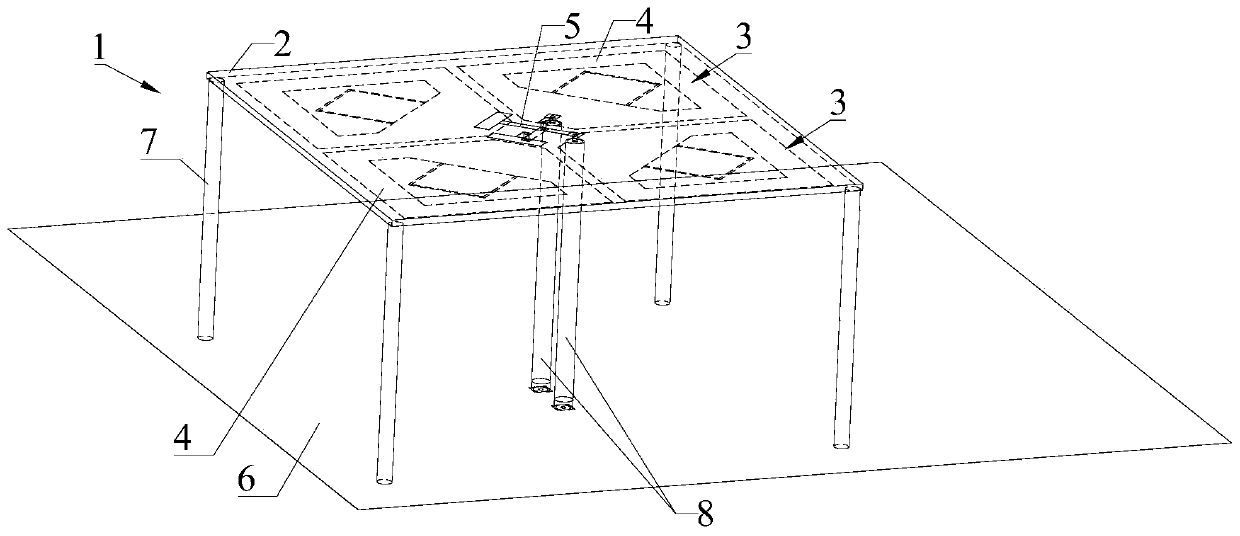 Dipole antenna for broadband base station and base station antenna