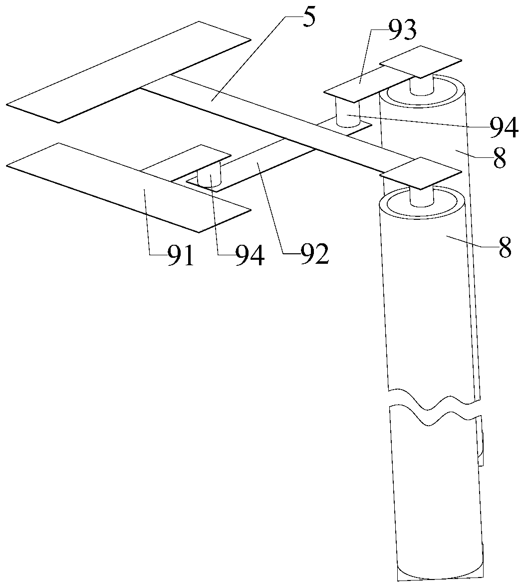 Dipole antenna for broadband base station and base station antenna