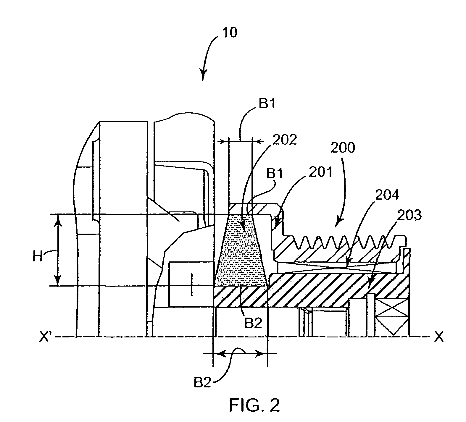 Pulley for a power transmission member, a separate starter-alternator fitted with such a pulley, and an engine drive system