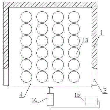 Mechanical screening type mixed material food racking machine and racking method thereof