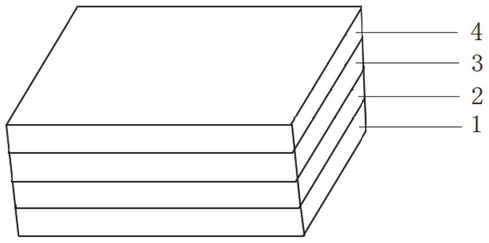 A wear-resistant and miscellaneous optical glass element and its preparation method and application