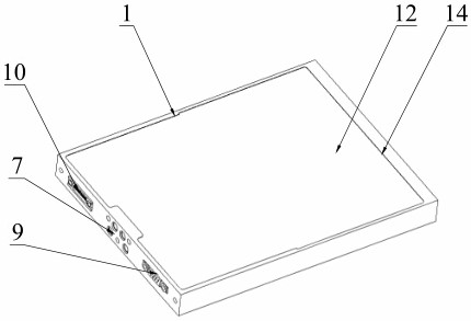 An airtight tr module with double-sided assembly of transceiver chips