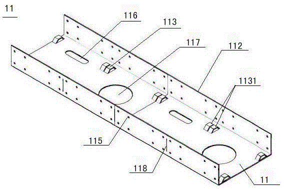 Lightweight steel structure building frame system