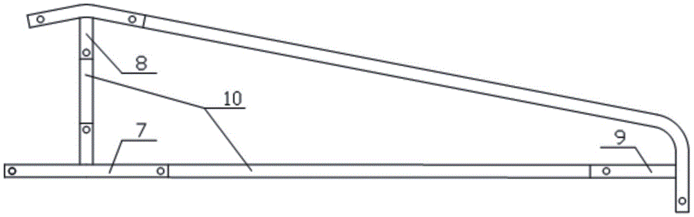 Detachable tent support